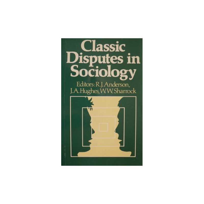 Classic Disputes in Sociology by Sharrock, W.W. Paperback Book  Fast