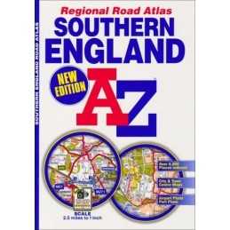 Southern England Regional Road Atlas (A-Z R... by Geographers A-Z Map Paperback