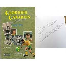 Glorious Canaries, Past and Present, 1902-94 by Davage, Mike Hardback Book The