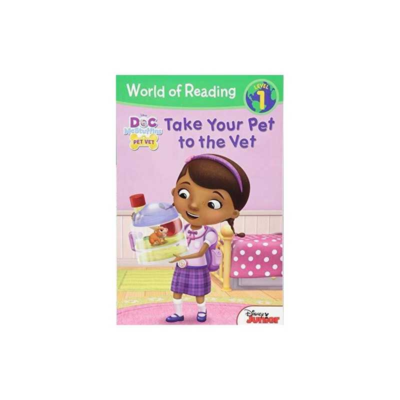 Take Your Pet to the Vet (World of Reading Level 1) by Disney Book Group Book