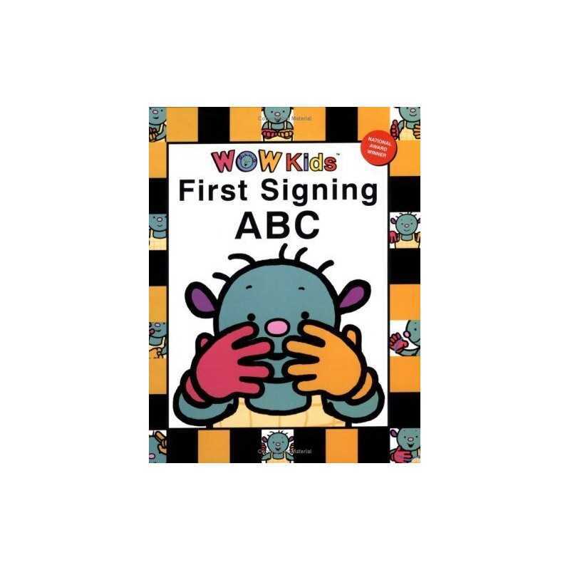 WOW First Signing: ABC (WOW Kids) by Robinson, Kathy Hardback Book