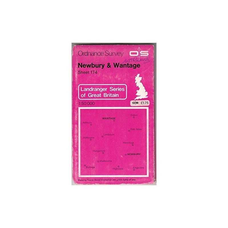 Landranger Maps: Newbury, Wantage and Su... by Ordnance Survey Sheet map, folded