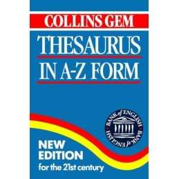 Thesaurus in A-Z Form (Collins Gem) (Gem Dic... by Collins Jr, Henry H Paperback