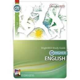 CfE Higher English (Bright Red Study Guide) by Dr Christopher Nicol Book The