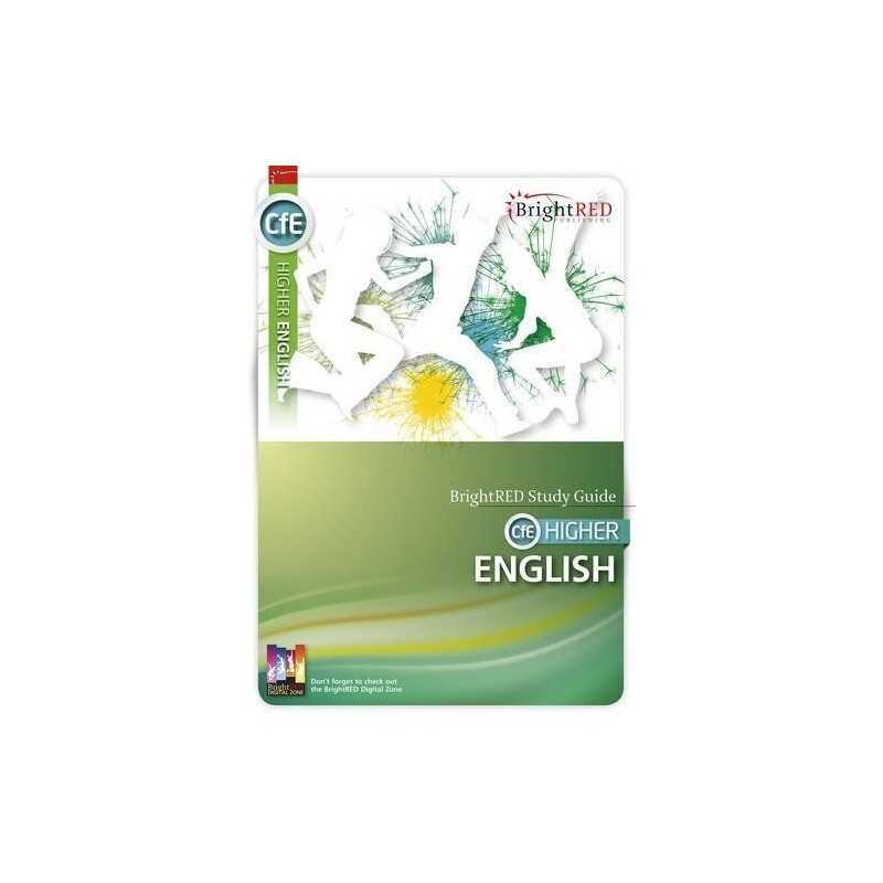 CfE Higher English (Bright Red Study Guide) by Dr Christopher Nicol Book The