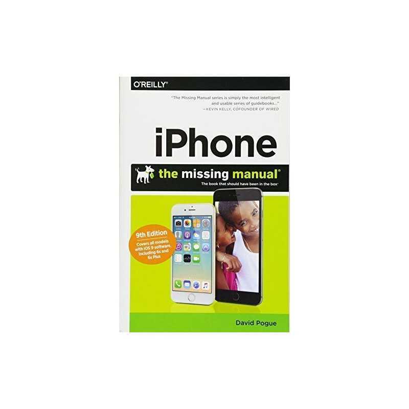 iPhone: The Missing Manual by David Pogue Book