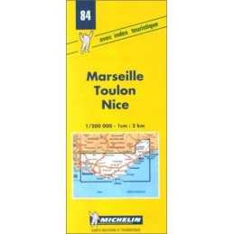 Marseille-Toulon-Nice (Michelin Map... by Michelin Travel Publ Sheet map, folded
