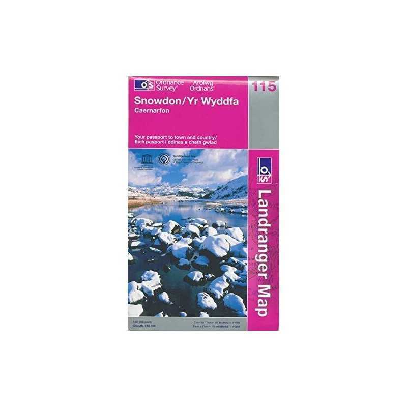 Snowdon and Caernarfon (OS Landrang..., Ordnance Survey