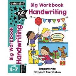 Gold Stars Big Workbook Handwriting Ages 4-7 Early Years and ... by Nina Filipek