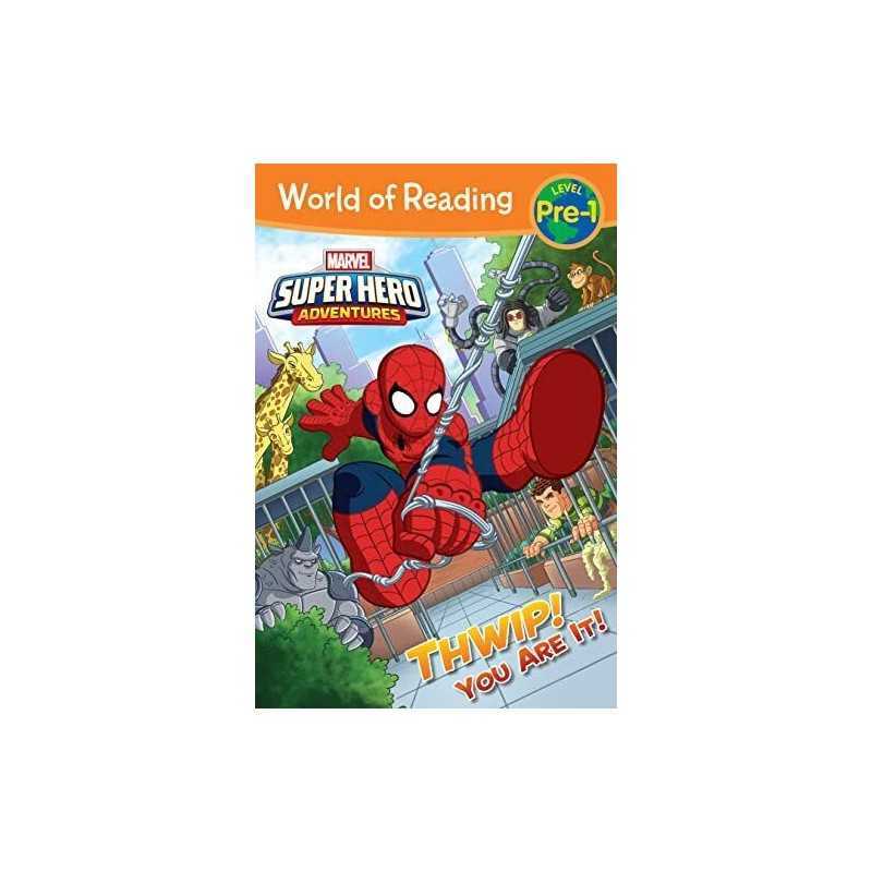 Thwip! You Are It! (World of Reading, Level Pre-1: Marvel ... by West, Alexandra