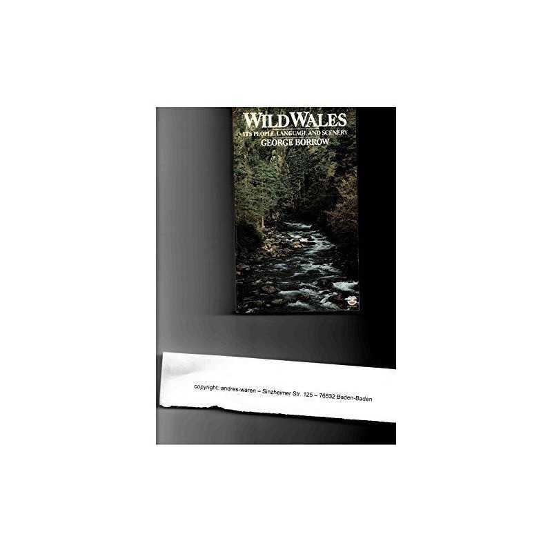 Wild Wales by Borrow, George Paperback Book