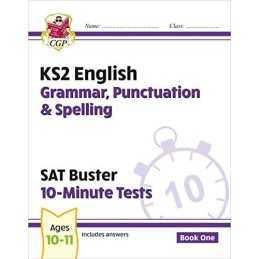 New KS2 English SAT Buster 10-Minute Tests: Grammar, Punctuatio... by Books, Cgp