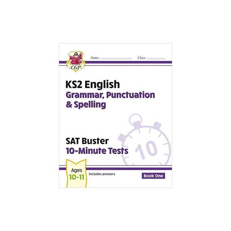 New KS2 English SAT Buster 10-Minute Tests: Grammar, Punctuatio... by Books, Cgp