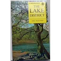 The Lake District Map by John Bartholomew and Son Sheet map Book  Fast