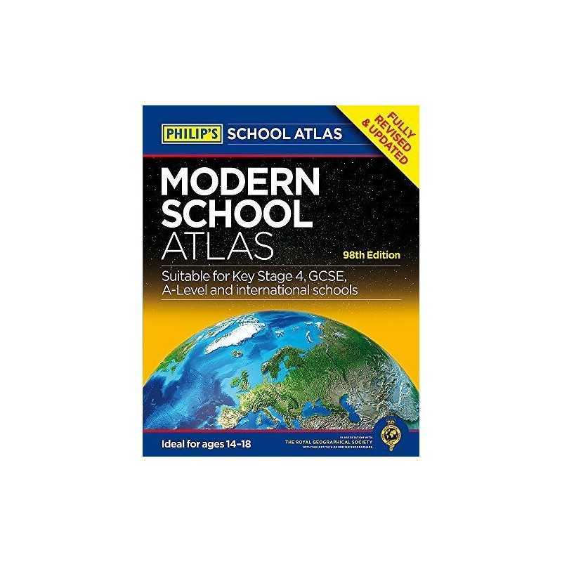 Philips Modern School Atlas: 98th Edition (Philips School ... by Philips Maps