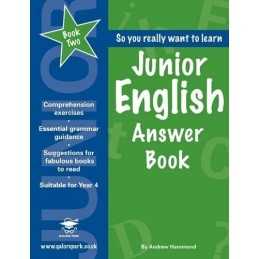 Junior English Book 2 Answer Book by Andrew Hammond Paperback Book