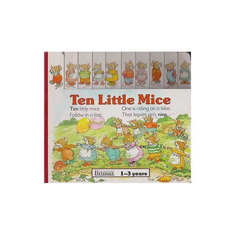 Ten Little Mice (Board Counting Books) by Brimax, Books Hardback Book