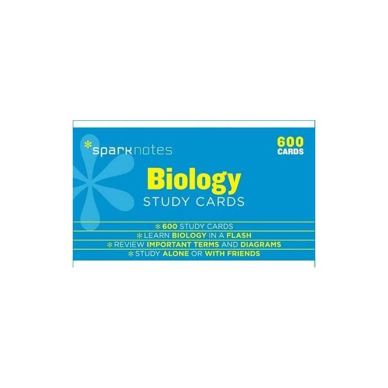 Biology SparkNotes Study Cards: Vol..., SparkNotes Edit