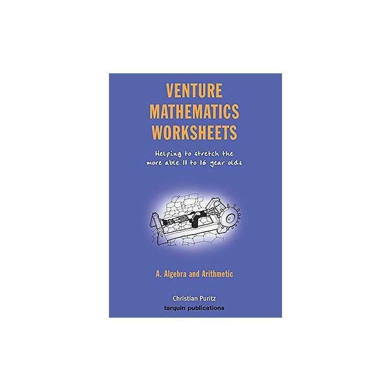 Venture Mathematics Worksheets - Algebra and A... by Puritz, Christian Paperback