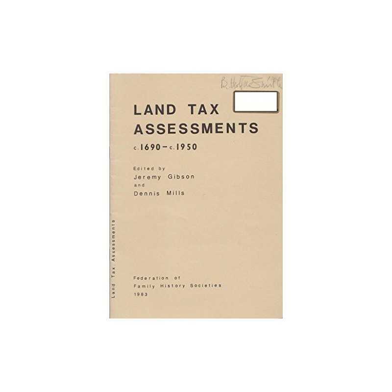 Land Tax Assessments, 1690-1950