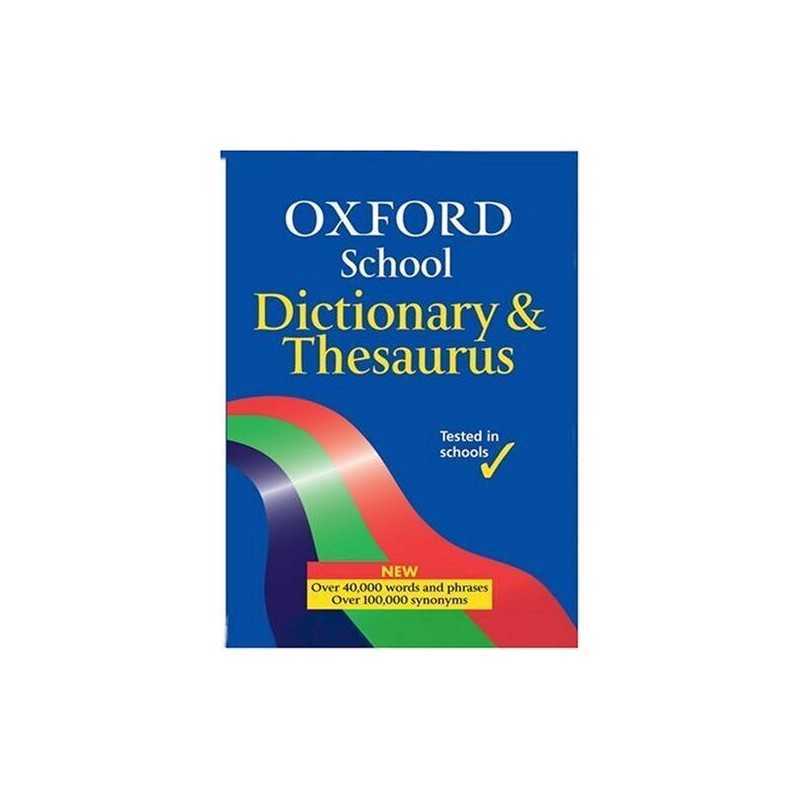 OXFORD SCHOOL DICTIONARY & THESAURUS by Allen, Robert Hardback Book