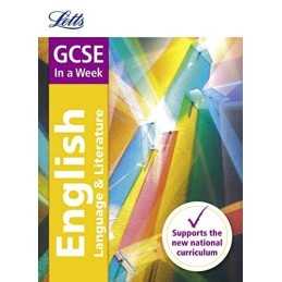 GCSE 9-1 English In a Week (Letts GCSE 9-1 Revision Success) by Kirby, Ian Book
