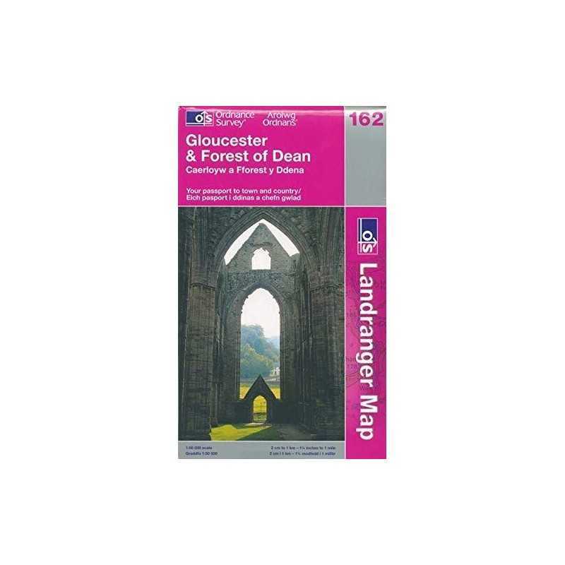 Gloucester and The Forest of Dean (Landr... by Ordnance Survey Sheet map, folded