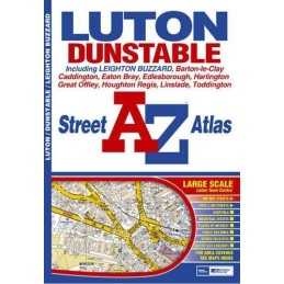 A-Z Luton & Dunstable Street Atlas (Street Maps & ... by Great Britain Paperback