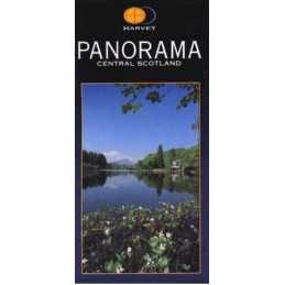 Central Scotland Panorama (Harvey C... by Harvey Map Services Sheet map, folded