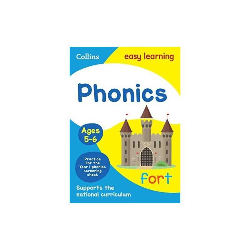 Phonics Ages 5-6: Ideal for home learning (Collins Ea... by Collins Easy Learnin