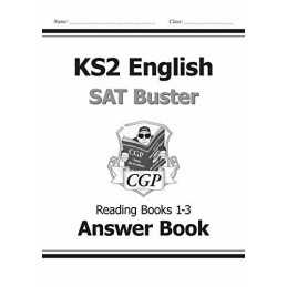 KS2 English SAT Buster Reading Answers (for Books 1-3) by CGP Books Paperback