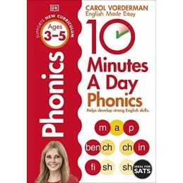 10 Minutes A Day Phonics, Ages 3-5 (Preschool): Supports ... by Vorderman, Carol
