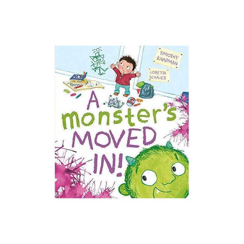 A Monsters Moved In! by Knapman, Timothy Book