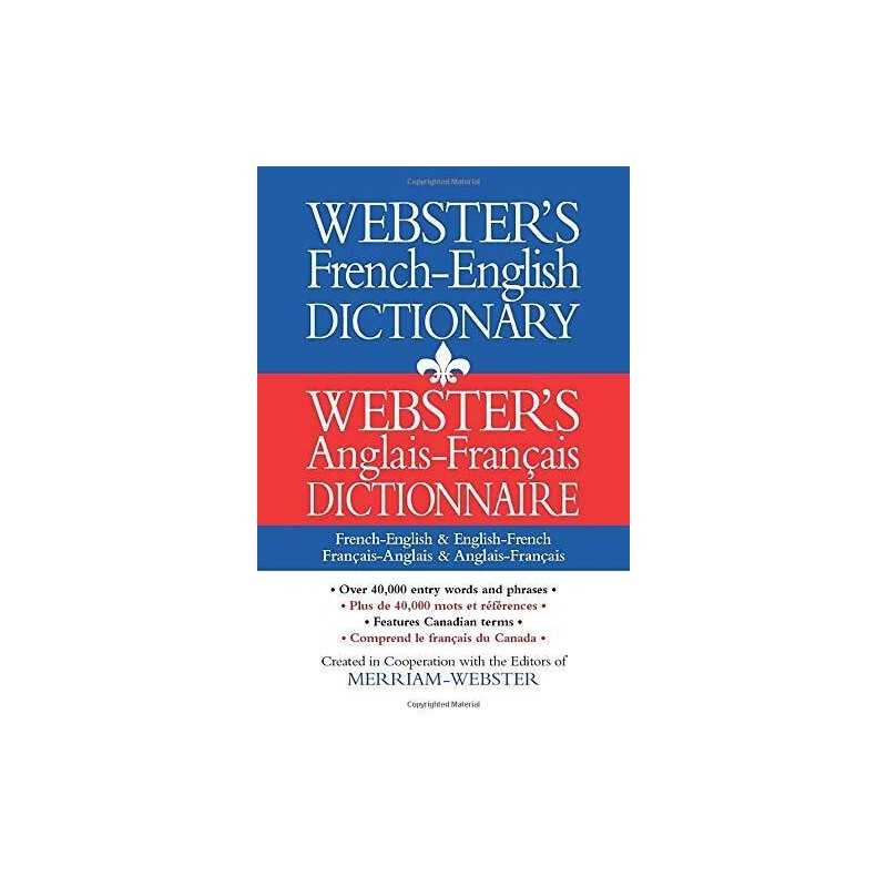 Websters French-English Dictionary