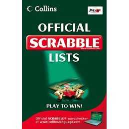 Collins Scrabble Lists Paperback Book