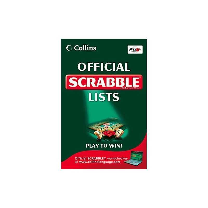 Collins Scrabble Lists Paperback Book