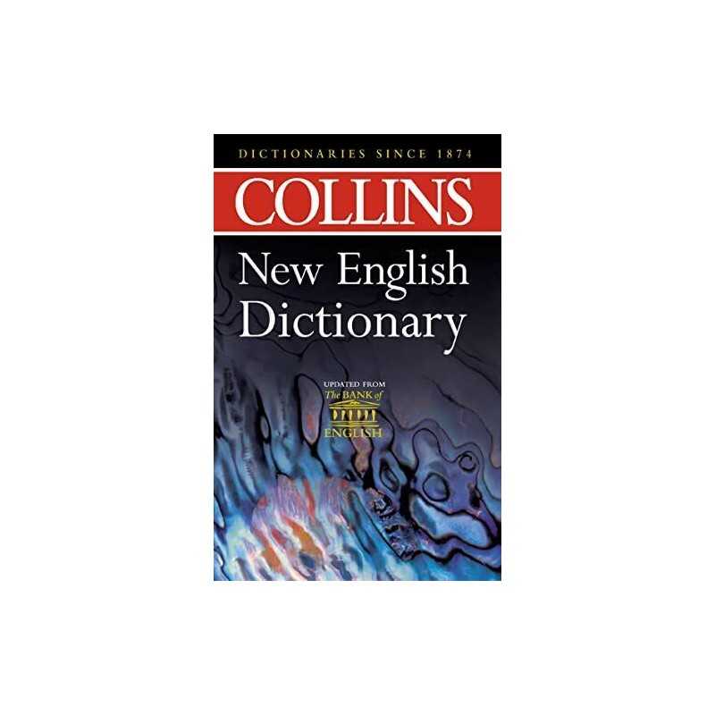 Collins New English Dictionary by Collectif Hardback Book