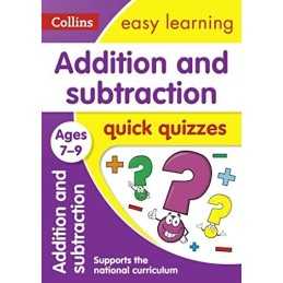 Addition & Subtraction Quick Quizzes Ages 7-9: Ideal ... by Collins Easy Learnin