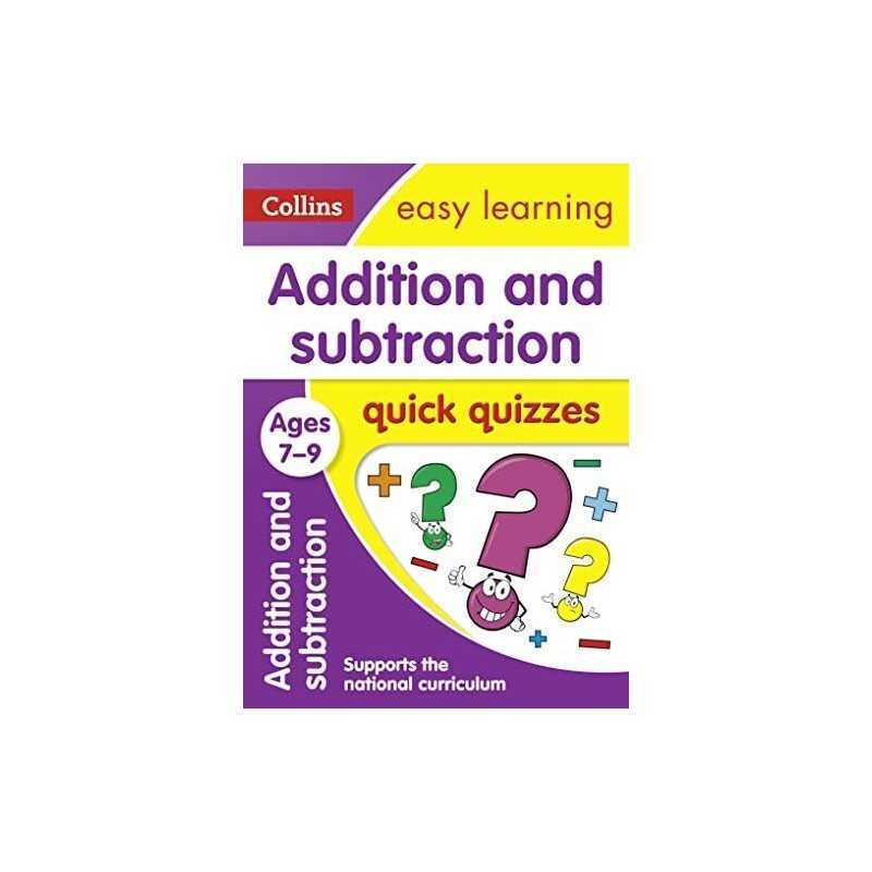 Addition & Subtraction Quick Quizzes Ages 7-9: Ideal ... by Collins Easy Learnin