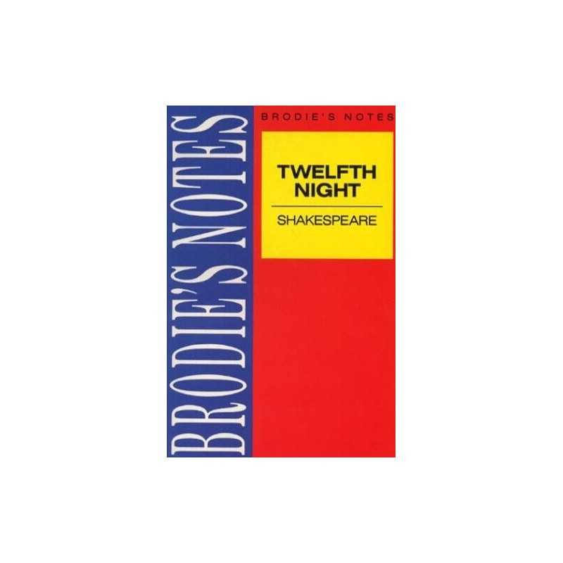 Brodies Notes on William Shakespeares Tw... by Carrington, Norman T Paperback