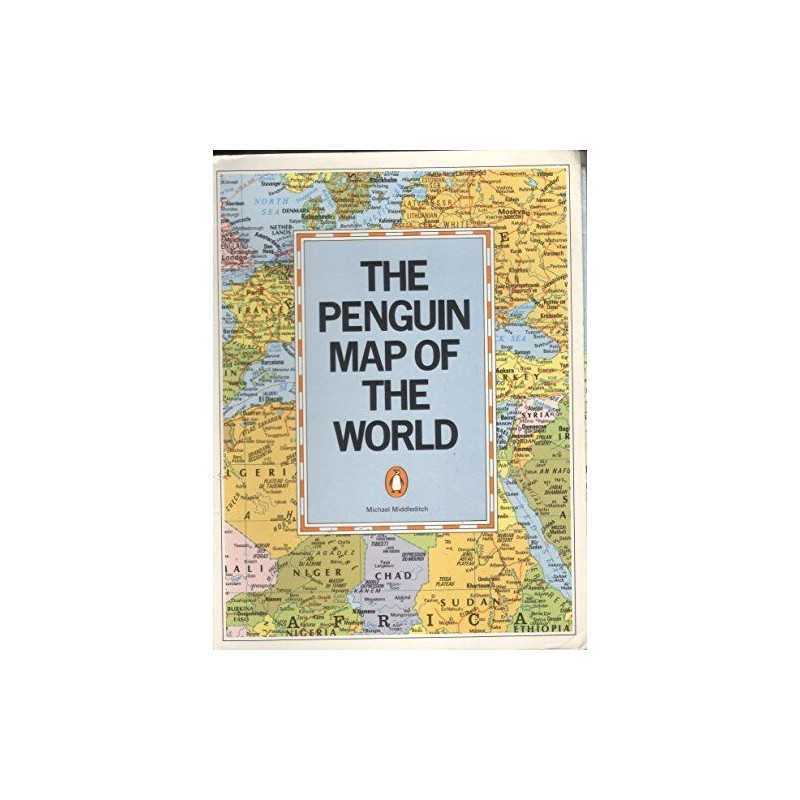 The Penguin Map of the World Paperback Book