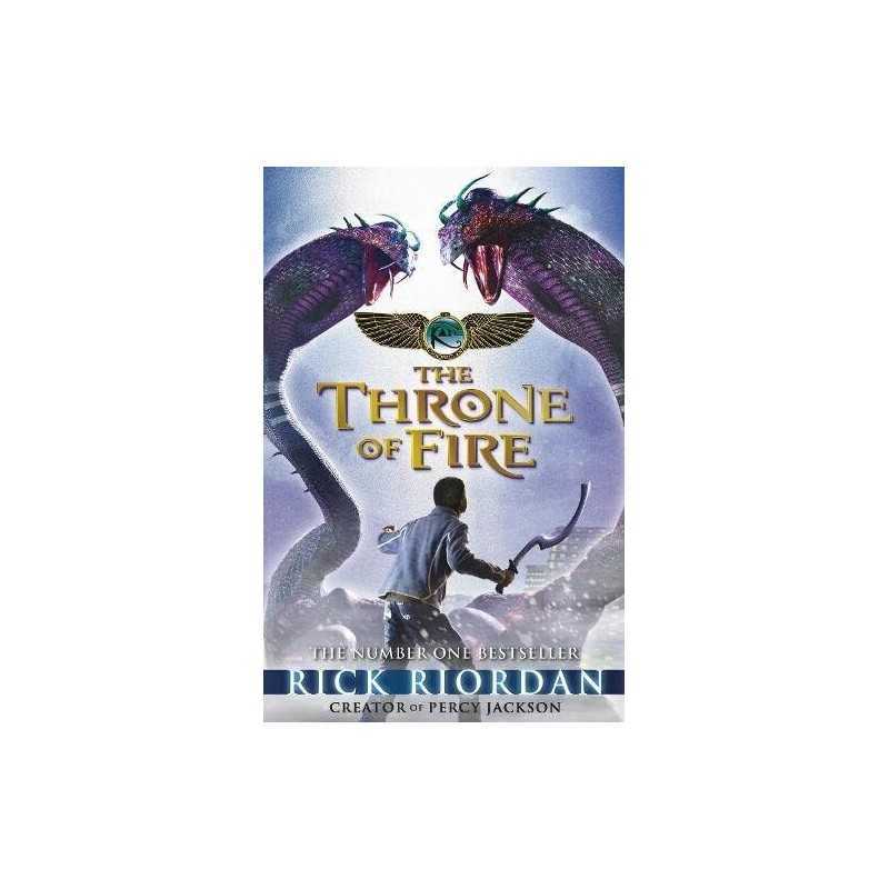 The Throne of Fire (The Kane Chronicles Book 2) by Riordan, Rick Hardback Book
