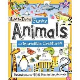 How to Draw Funky Animals by Reynolds, Toby Book