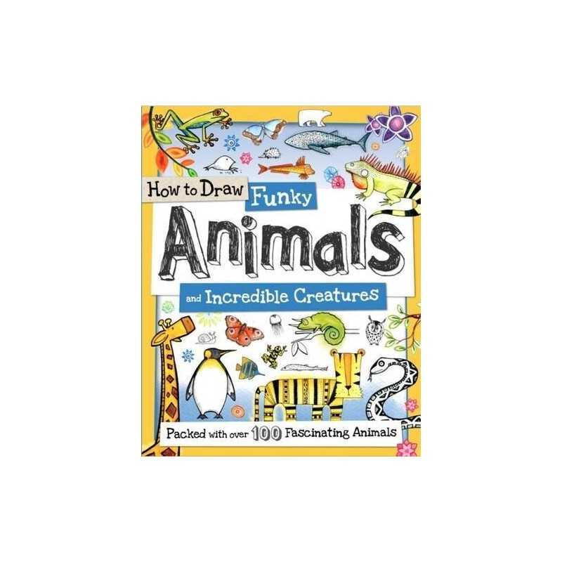 How to Draw Funky Animals by Reynolds, Toby Book