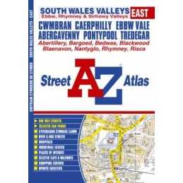South Wales Valleys (East) Street Atlas
