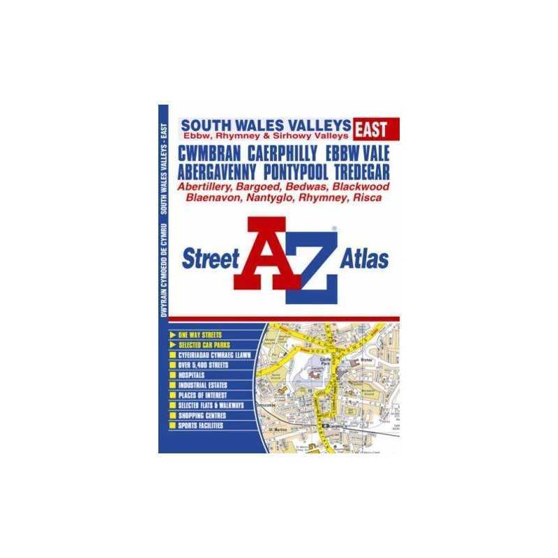 South Wales Valleys (East) Street Atlas