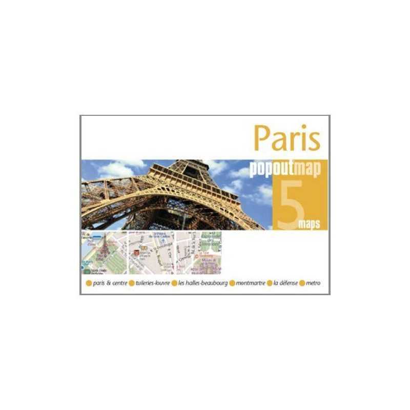 Paris PopOut Map (PopOut Maps) by Popout Maps Book
