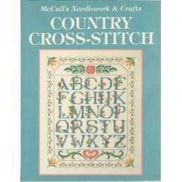 Country Cross-Stitch by MCCALL Paperback Book