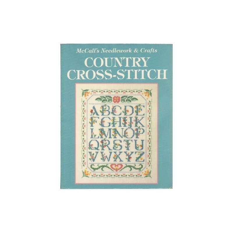 Country Cross-Stitch by MCCALL Paperback Book