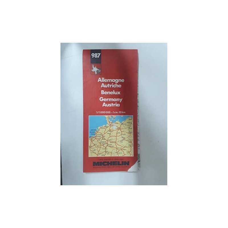 Benelux, Germany, Austria 1/1000, 000-1cm:..., Michelin